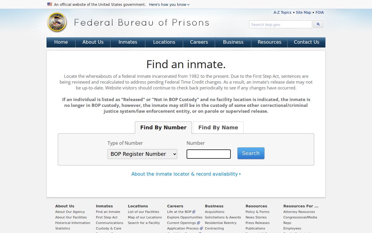Jasper County arrest history federal custody locator